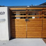 Talk about Curb Appeal! A contemporary entrance to a 1960's Ranch